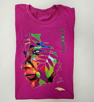 Fuchsia "Maroons" tshirt