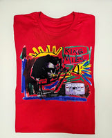 Red "King Miles" tshirt