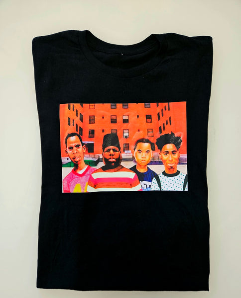 Black "GOATS" tshirt