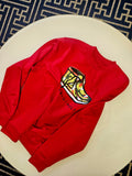 "Clarks Originals" Red crewneck sweatshirt