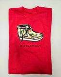 "Clarks Originals" Red crewneck sweatshirt