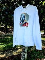 ""Makavelli" White hoodie