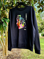 "Maroons" Black crewneck sweatshirt